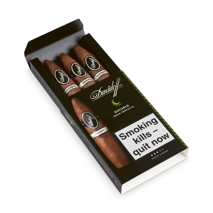Davidoff Escurio Gran Perfecto Pack of 3