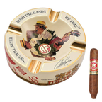 Arturo Fuente - Round "Hands of Time" Ashtray (CREAM)