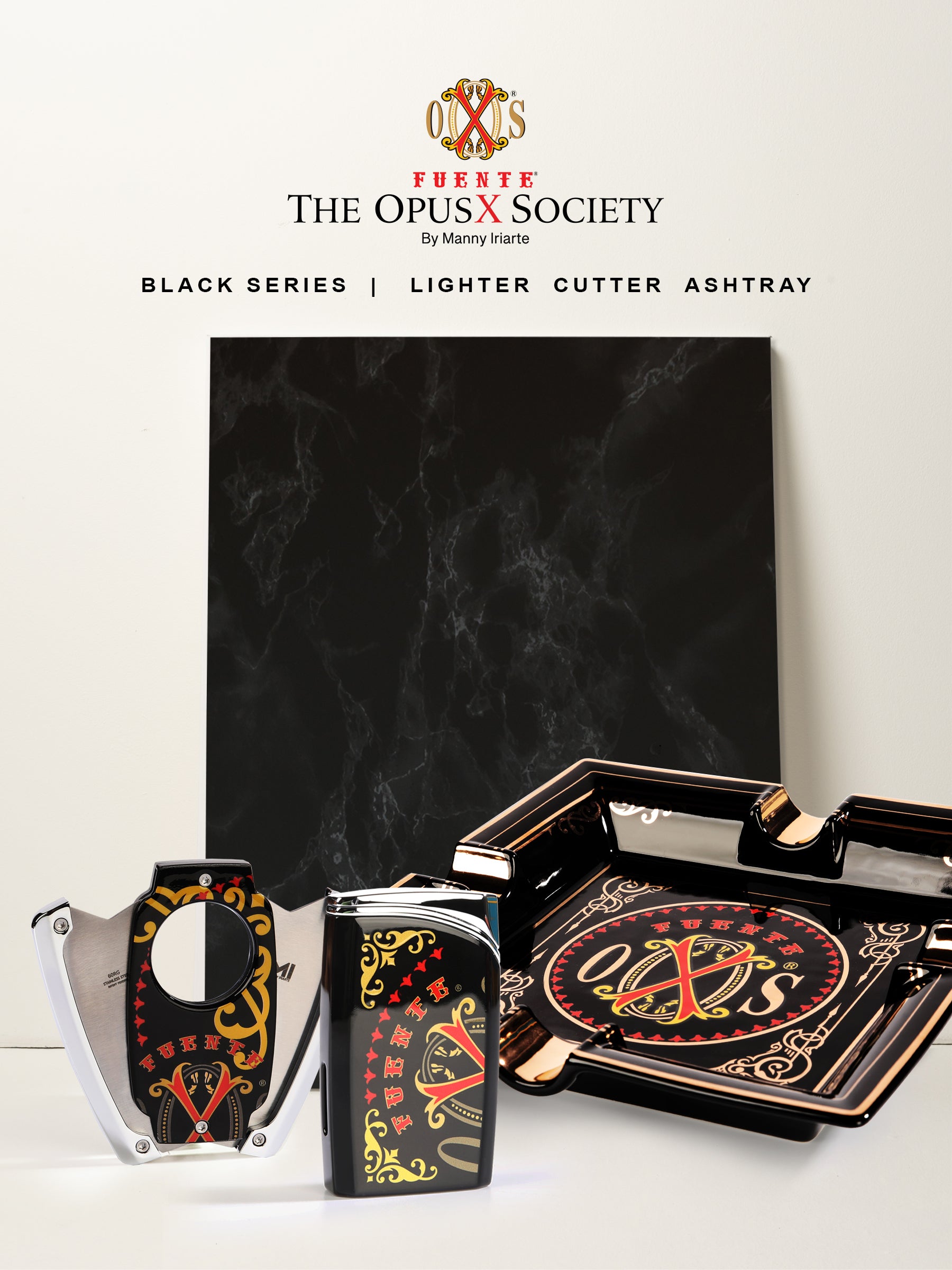 The OpusX Society Black Series Ashtray