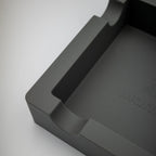 Flex Silicone Ashtray - Cool Grey