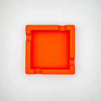 Flex Silicone Ashtray - Mantis Red