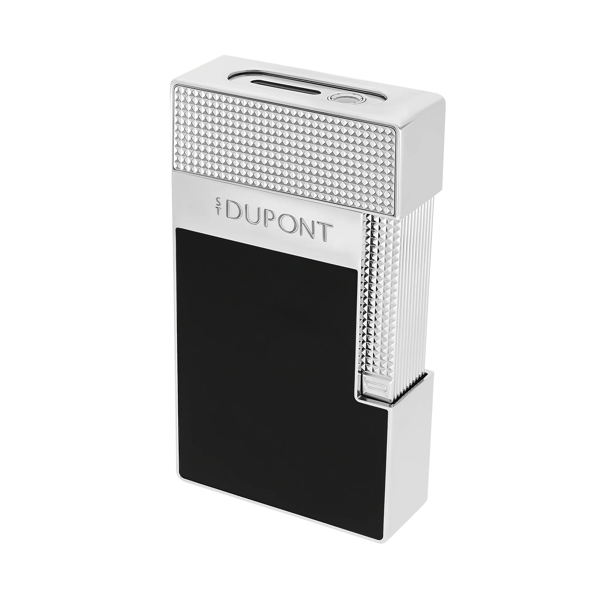 S.T.Dupont Table Lighter Table Black/Chrome