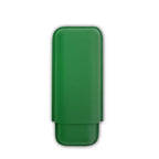 Green Leather 2 Finger Cigar Pouch