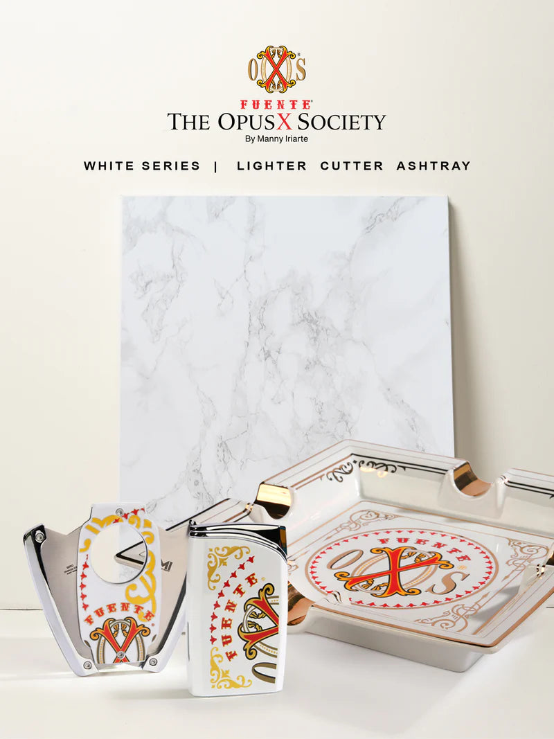 The OpusX Society White Series Lighter