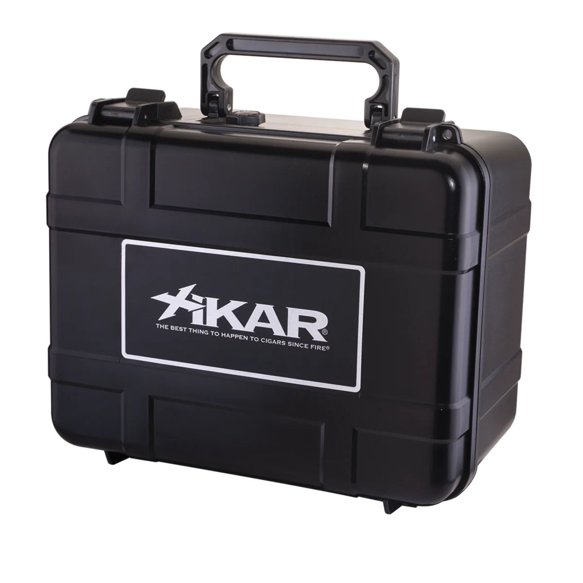 XIKAR Travel Humidor 50–80 Cigar – Black