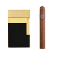 S.T.Dupont Table Lighter Black/Golden